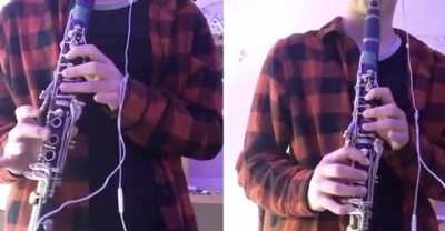 so i tried playing breakout (scott&rsquo;s outro) on the clairenet