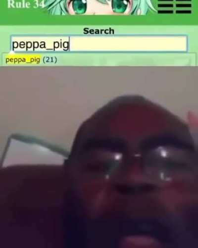 Cmon man get that peppa off there 😡