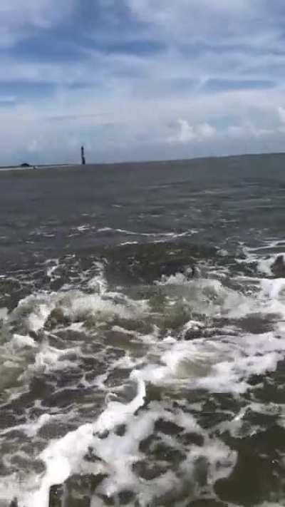 Filming a Pelican When All Of a Sudden I Hear Splashing Next To Me