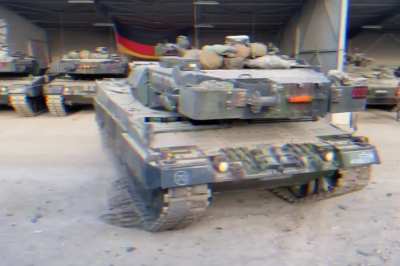 German Tanks near Russians Boarders