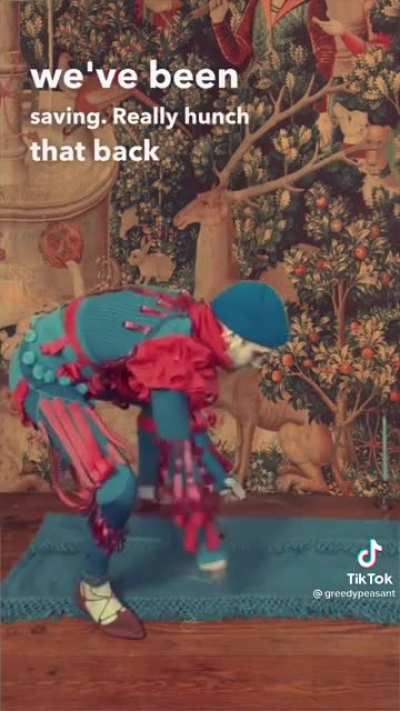 60 second medieval yoga