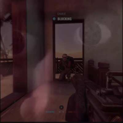 This AI waited. He wanted to look me in the eyes before shooting