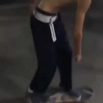 Do a kickflip! *crash*