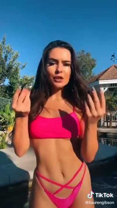 in bikini