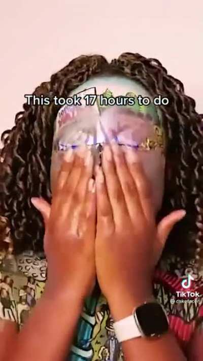 Makeup removal in reverse