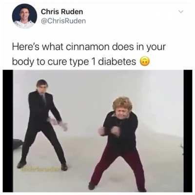 🔉SOUND ON 🔉Type 1 Diabetics gets offered &ldquo;cures&rdquo; from ignorant people ALL THE TIME.