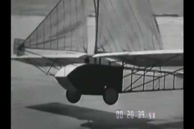 Literal Sail Plane
