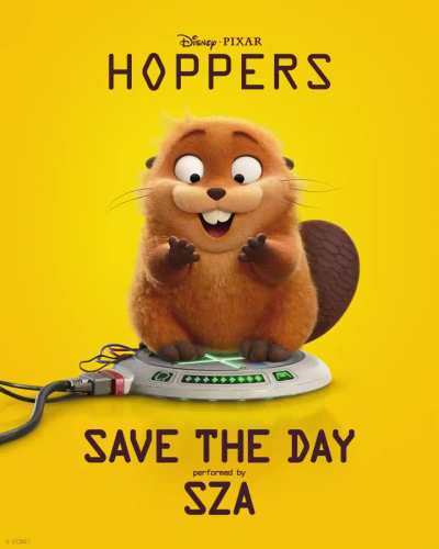 New SZA track “SAVE THE DAY” for the movie “HOPPERS”, out FEB 20, 2026