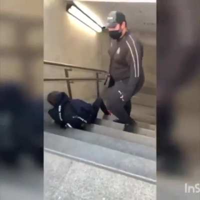 Guy gets randomly attacked