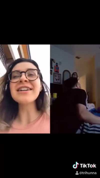 Someone reposted the original vid saying "siblings" in it, Nah they're best friends, and he's gay.