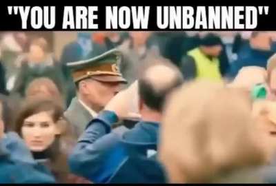 I&rsquo;m back after being banned for 7 days