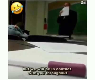 If someone&rsquo;s phone rings in the middle of the class, they have to put it on speaker.