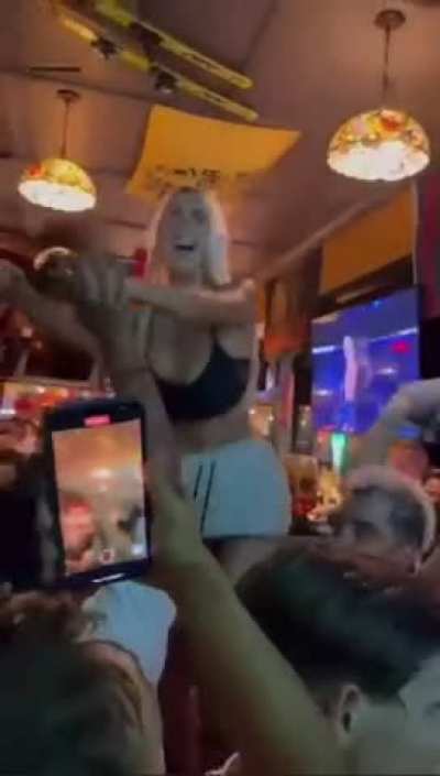 tits out for Messi
