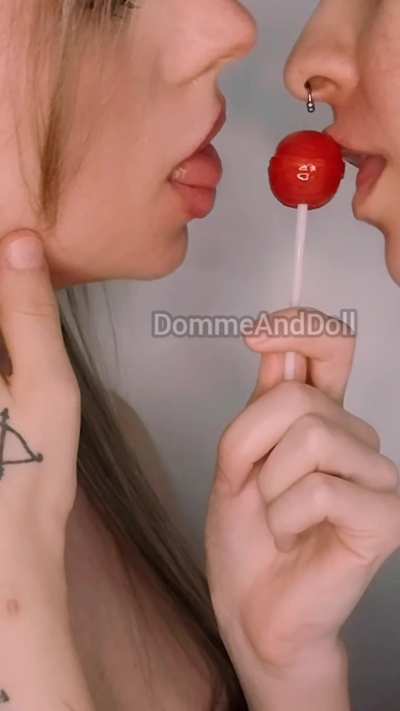 It's kissing time