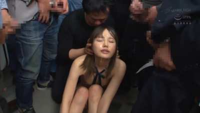 [NHDTB-524] Ichika Matsumoto bukkake'd on the train