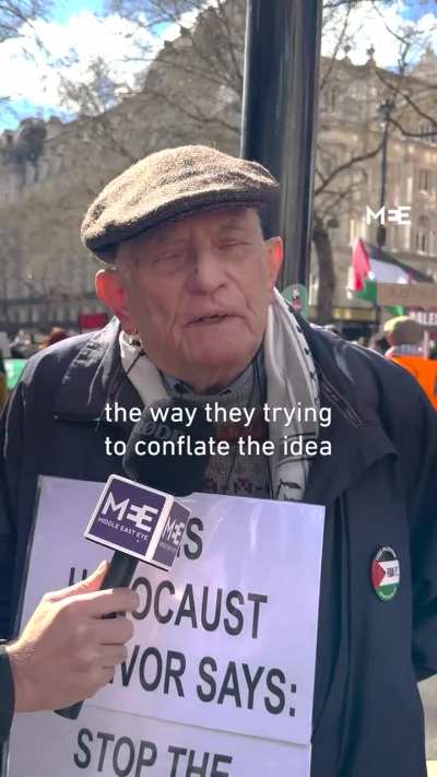87-year-old Holocaust survivor says: &ldquo;Stop the genocide in Gaza&rdquo;