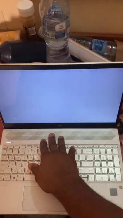 does anyone know what&rsquo;s going on with this? the screen is black and flickering, and comes back up when i apply pressure to the top area. it&rsquo;s also making a decent amount of noise