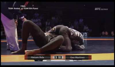 Geo Martinez 140lbs (65kg) vs Haisam Rida 210lbs (95kg) full match