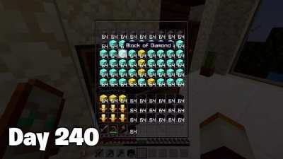 I Survived 10,000 Days In Hardcore Minecraft (Legit)
