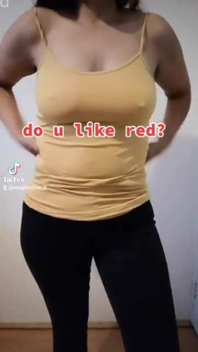 do u like red panties?