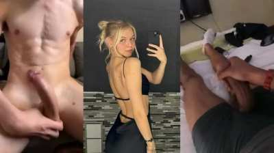 Blonde Babe makes them stroke
