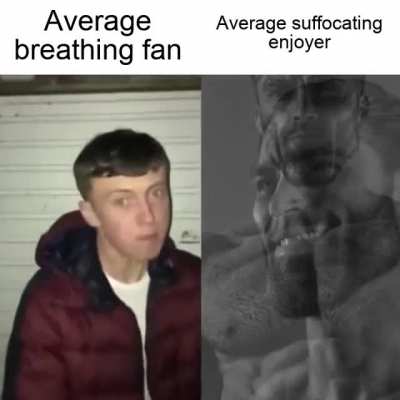 Imagine breathing in O&sup2; instead of CO&sup2; shaking my smh