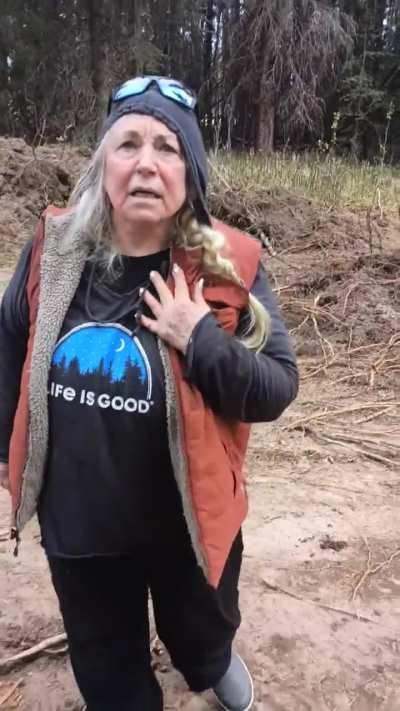 Karen in the wild, Alaska edition.