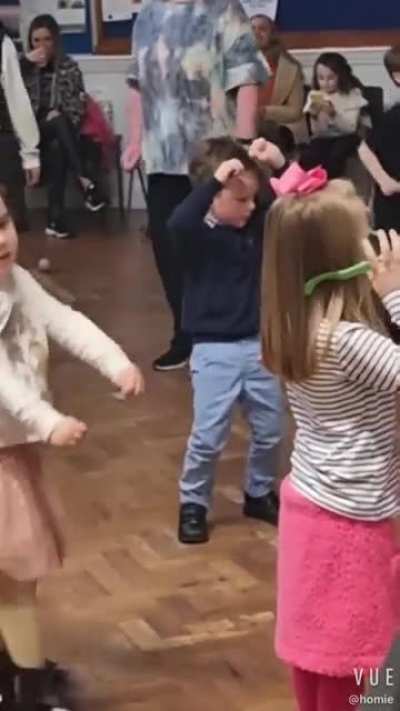 I added the Bully Maguire music to the clip of the kid dancing&hellip;