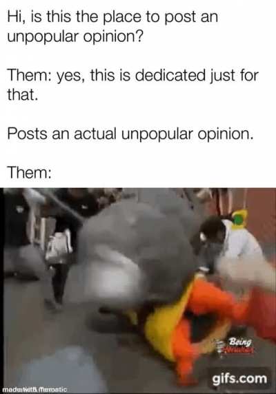Nothing that&rsquo;s actually &ldquo;unpopular,&rdquo; ever makes it through