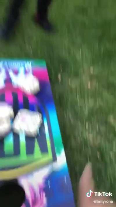Cornhole isn't easy
