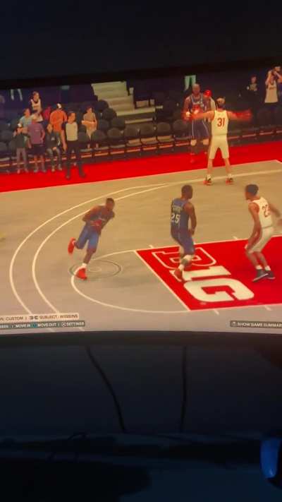 0.6 seconds left in game, 63-63