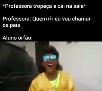 A risada do mano &eacute; muito boa