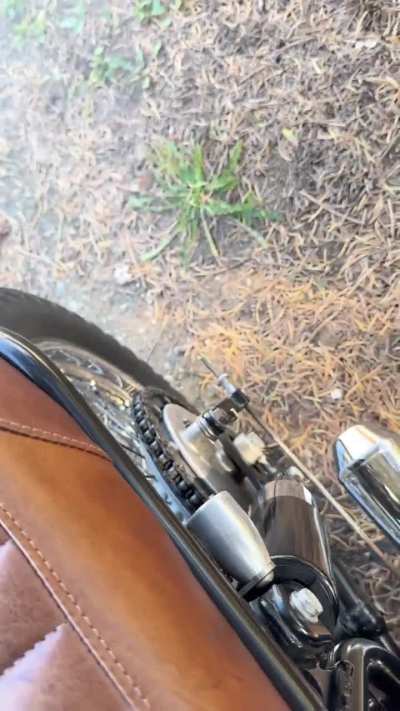 BSA burning oil