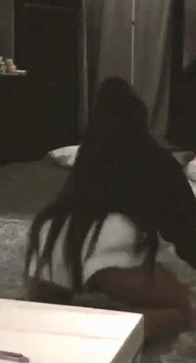 She needs to do this naked