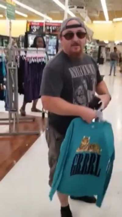 Dude Quickly Redirects a Not So Sneaky Line Cutter To The Back