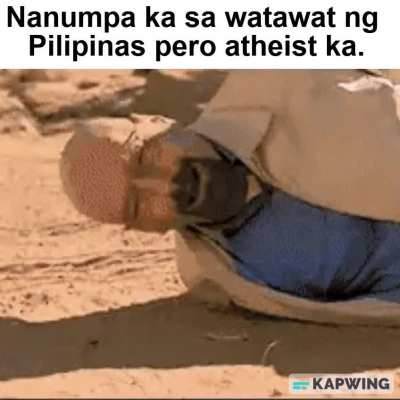 Maka-diyos 🤮 Maka-tao ✅ Makakalikasan ✅ at Makabansa ✅