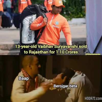 RR gets Vaibhav Suryavanshi for 1.10 cr