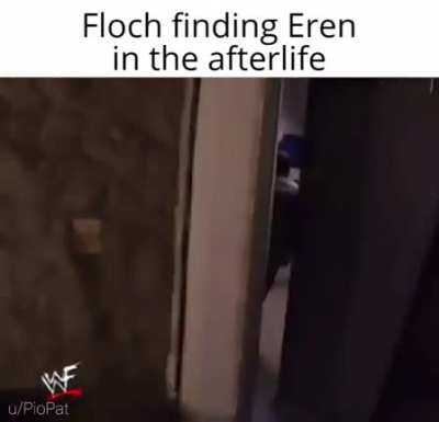 Eren had to escape afterlife by becoming bird, he couldn't take all the beating from king Floch