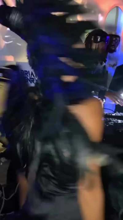Logan Browning enjoyed Halloween night.