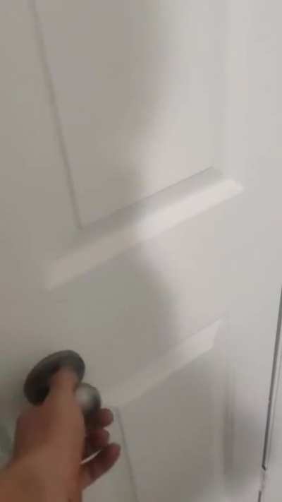 Just had to make sure the take wasn't hiding in a closet