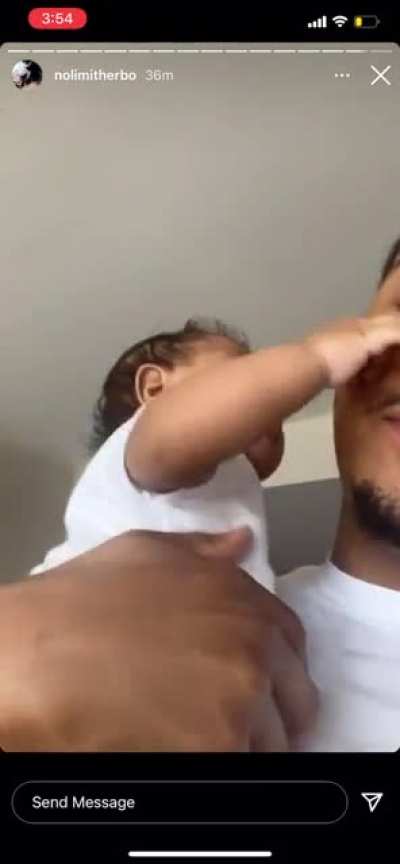 Lmao this ain’t drill related but Herb be having me dead with his kids 😂😂