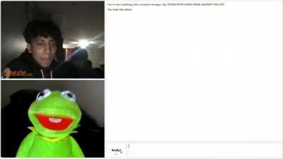 Kermit on Omegle
