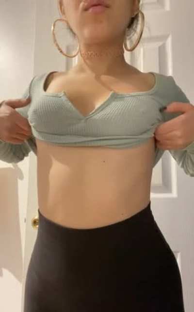 I never wear a bra... would I catch you staring? 😋 OC