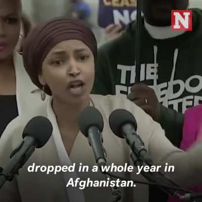 Rep. Ilhan Omar slammed President Joe Biden over the ongoing humanitarian crisis in Gaza. 