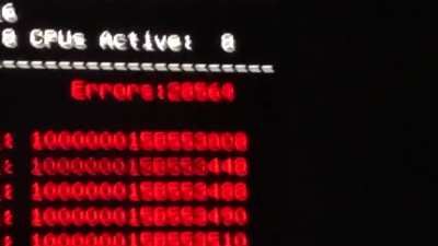 Kept getting the BSOD while installing Windows on a new build, ran a RAM diagnosis and got a nice surprise