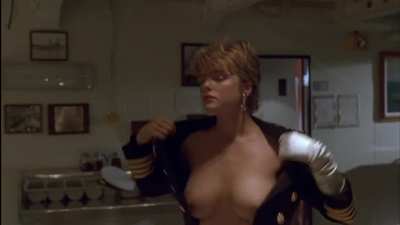 Erika Eleniak's fantastic boobs in Under Siege (1992)