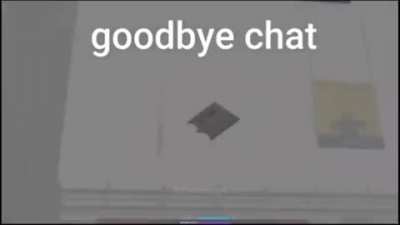 Adeus chat, vou sair do grupo