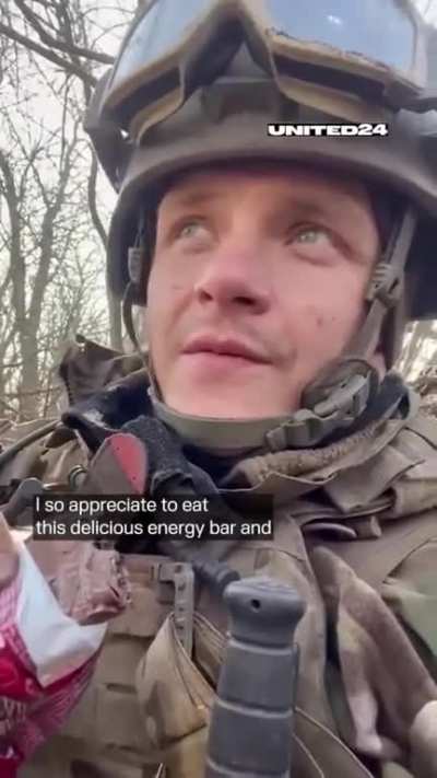 just a dude having a snack
