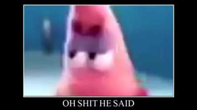 Blursed patrick