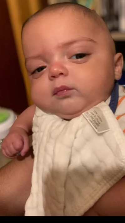 My son has wanted to fight me since the moment he met me